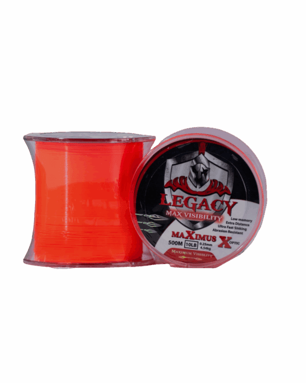 Legacy Max Neon Orange 10lb 600m