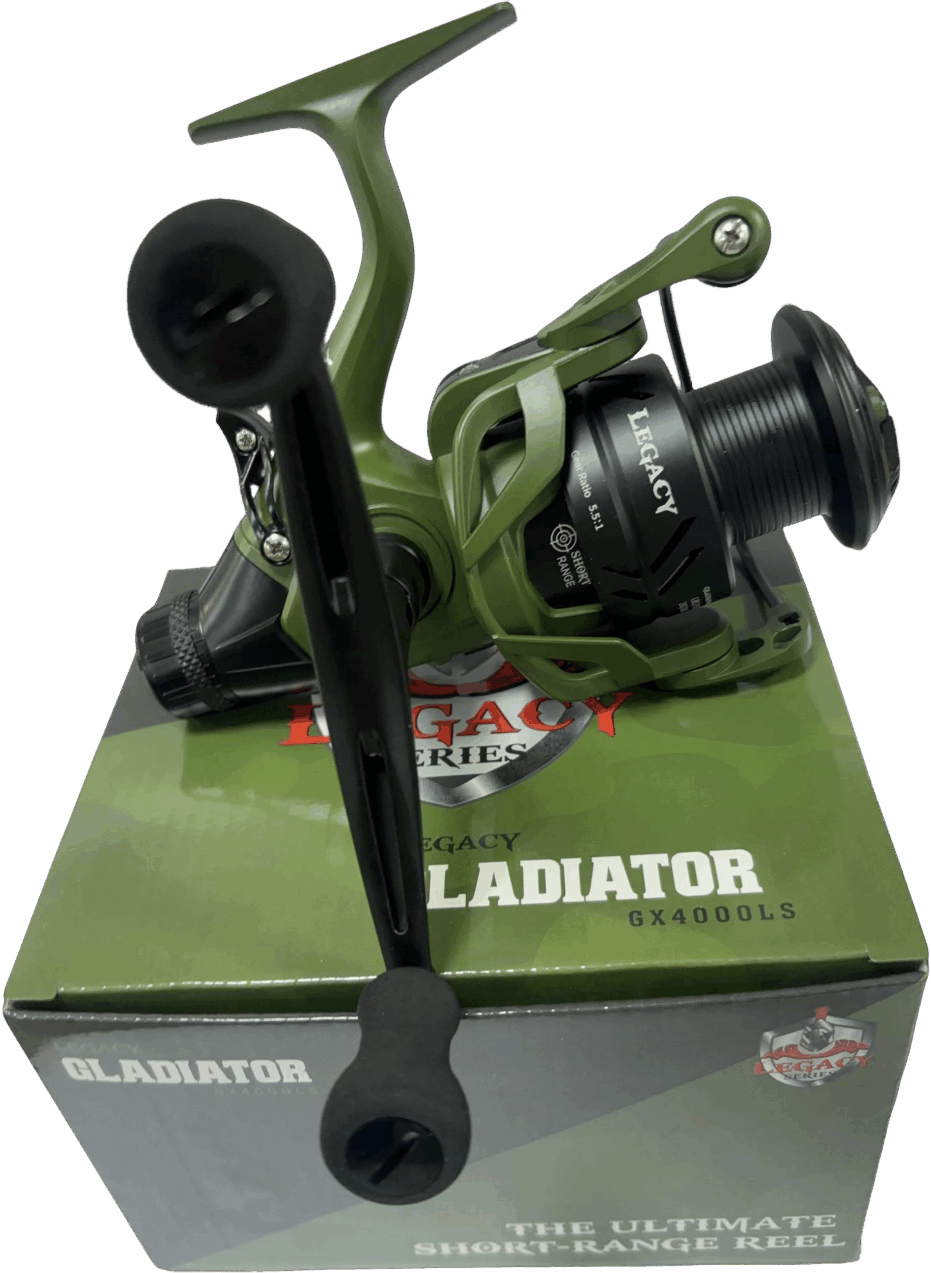 NEW Legacy GX4000 Baitrunner Reels Millitary Green