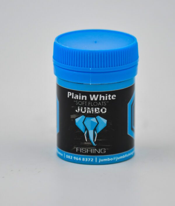 Jumbo Soft Floats Plain White 50ml
